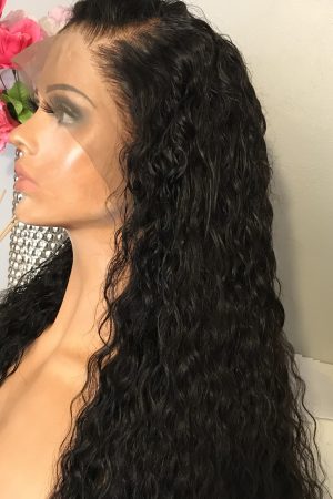 24” Water Wave Frontal Wig