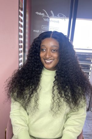 24” Water Wave 4x4 Wig