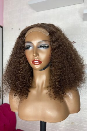 18” Brown Double Drawn Curl 5x5